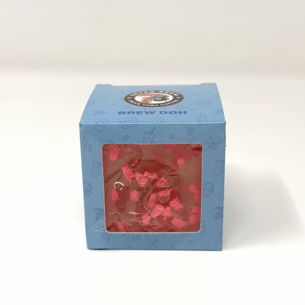 7 Brew NeeDoh Pink Limited Edition BrewDoh Stress Ball Fidget Toy Brand New